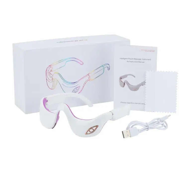 Dark Circle Removal, Hot Compress Eye Massager For Skin Rejuvenation