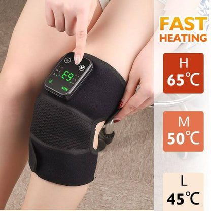 Heated Knee Massage Back Brace - Pain Relief & Recovery Support