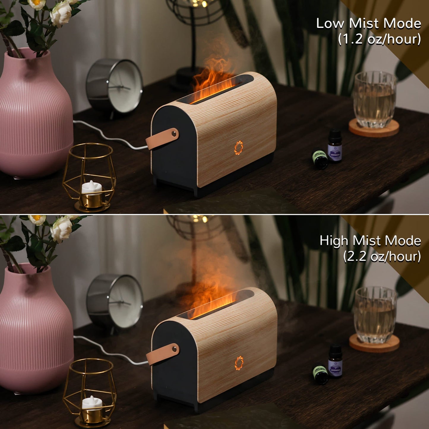 Ultrasonic Flame Diffuser