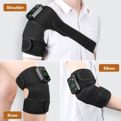 Heated Knee Massage Back Brace - Pain Relief & Recovery Support