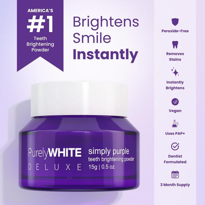 PurelyWHITE Simply Purple Brightening Powder