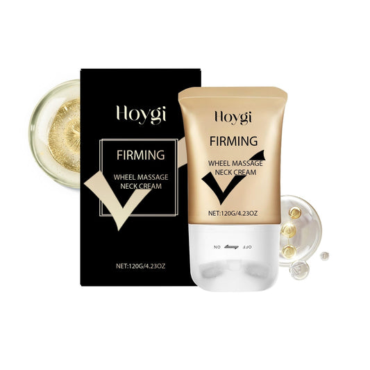 Anti-Aging Neck Cream with Built In Massaging Roller