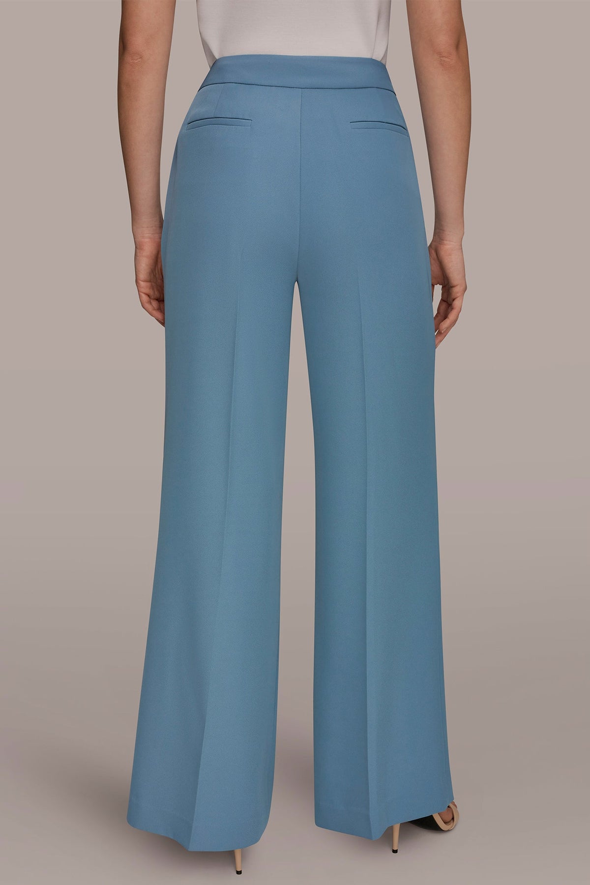 FlexTrousers High-Waisted Wide-Leg Tailored Trousers