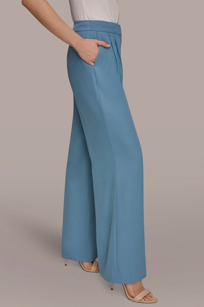 FlexTrousers High-Waisted Wide-Leg Tailored Trousers