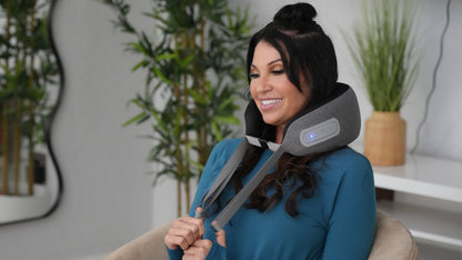 GhostBed Massaging Neck Pillow
