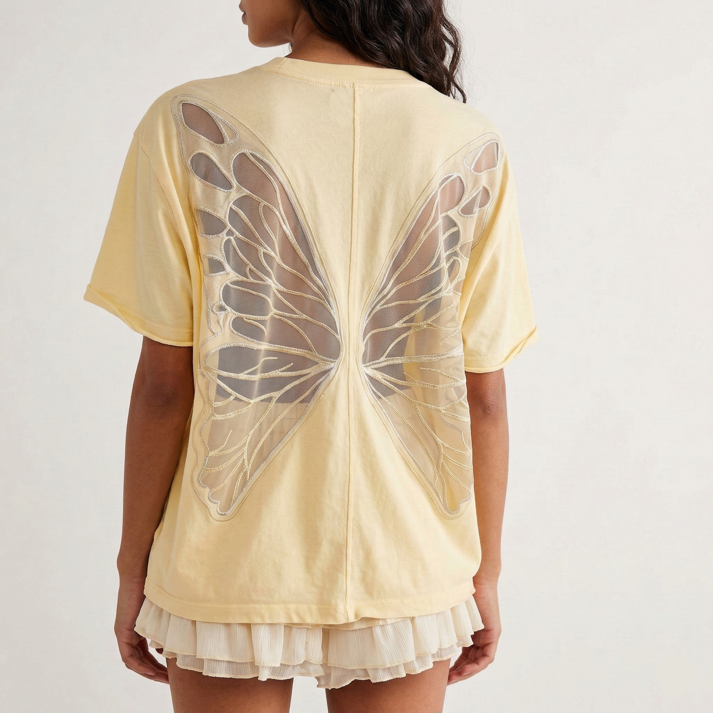 Backless Butterfly Top