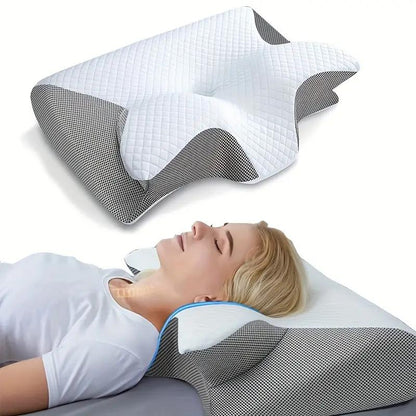 Butterfly Memory Foam Pillow – Neck & Arm Support Sleep