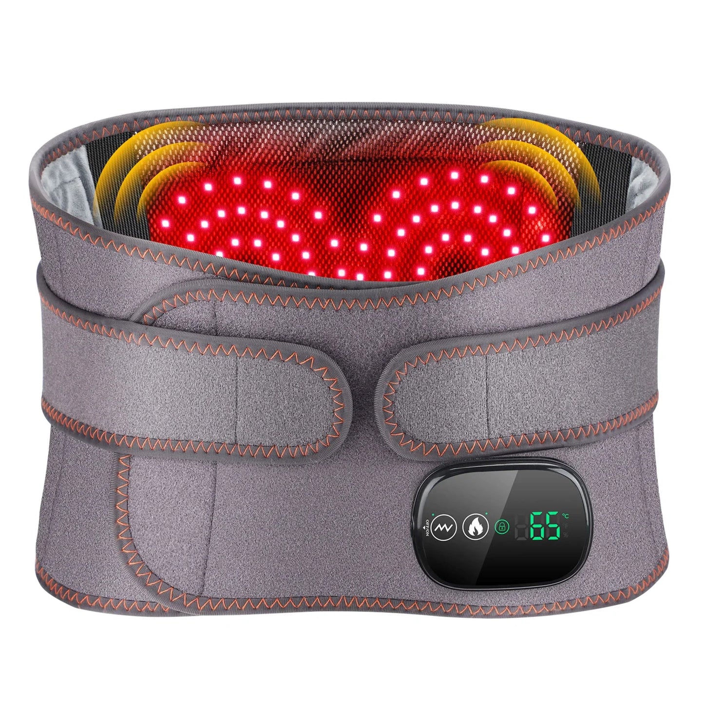 Cordless Red Light Heating Belt — Wearable Comfort for Everyday Back Support
