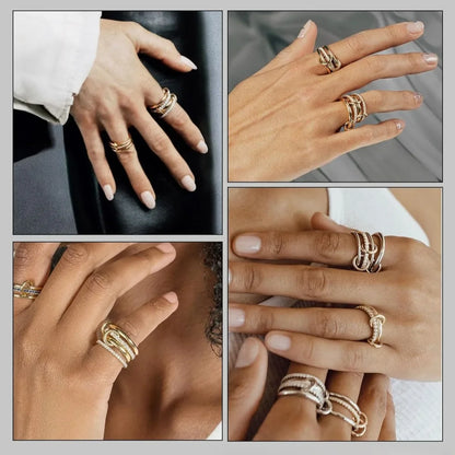 Linked Luxe™ Rings