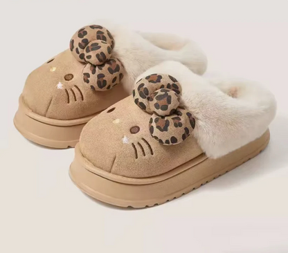 Hello Kitty Plush Slippers