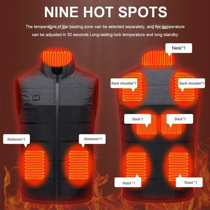 Electric Heated Jacket for Ultimate Warmth & Comfort