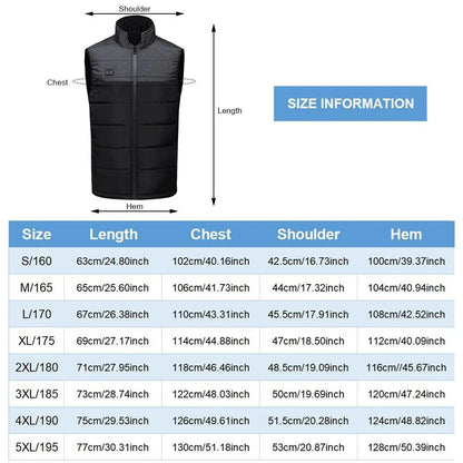 Electric Heated Jacket for Ultimate Warmth & Comfort
