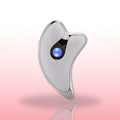 Gua Sha Tool for Face Sculpting with Red Light Mode