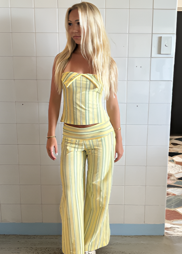 SOPHIA | Striped Two-Piece Set