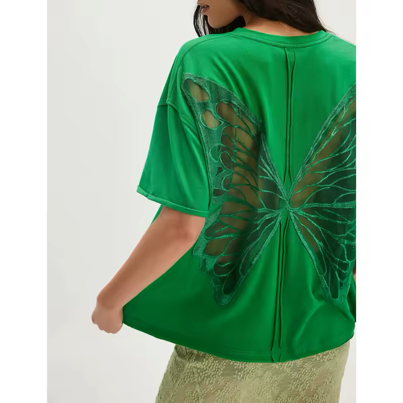 Backless Butterfly Top