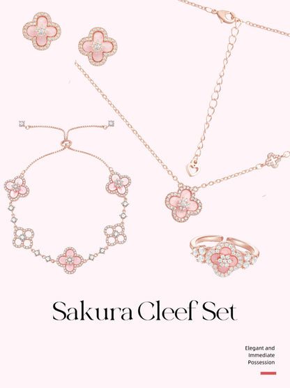 Sakura Cleef Jewelry Set