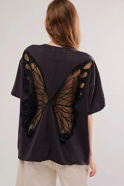 Backless Butterfly Top