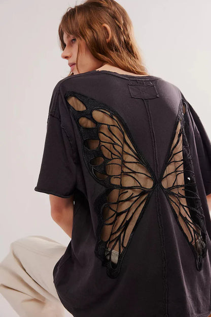 Backless Butterfly Top