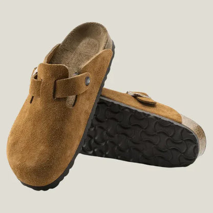 Birken™ Boston Soft-Footbed Suede Leather