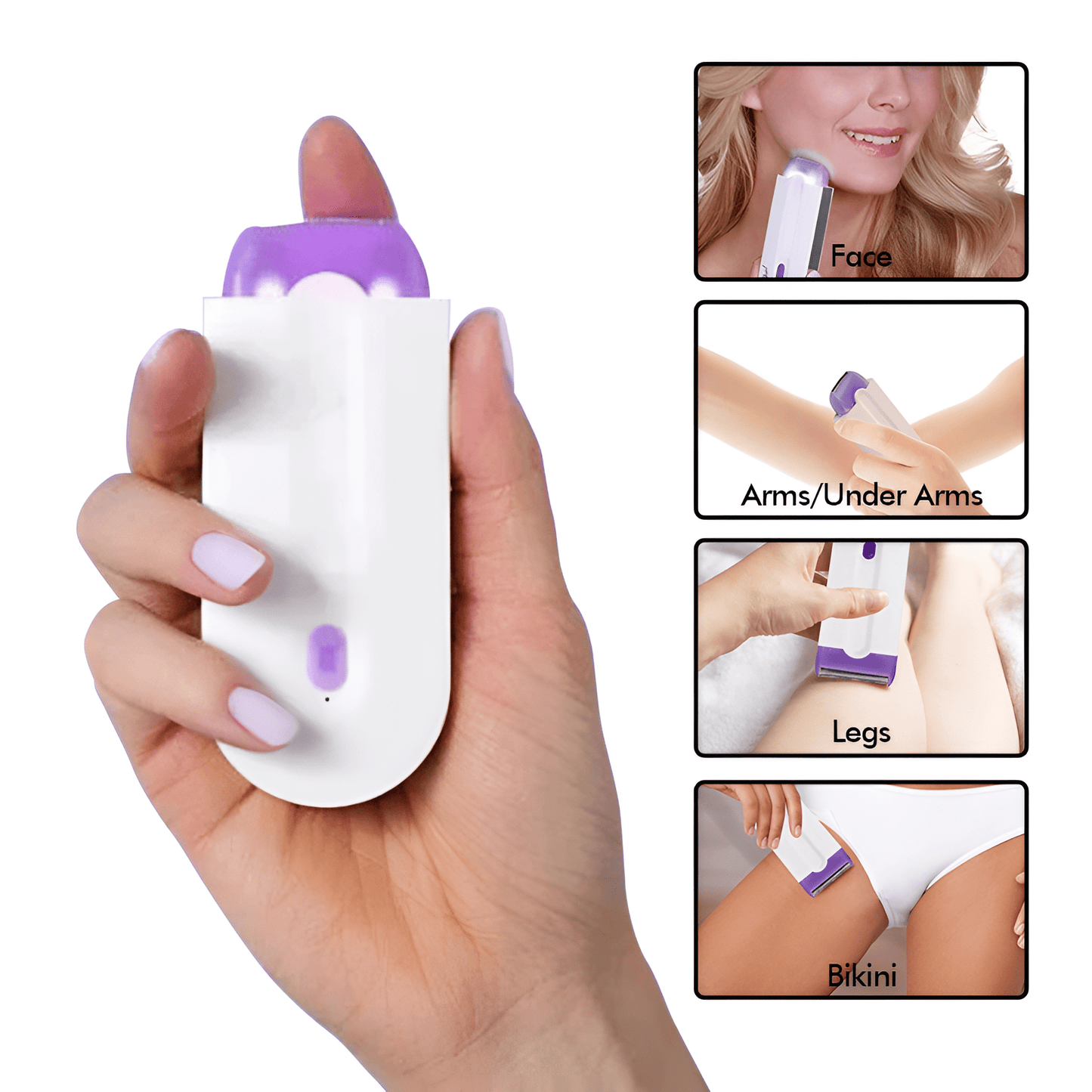 Lumishave Painless Hair Removal Silky Smooth Epilator